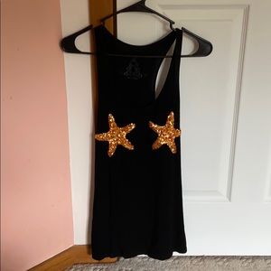 Starfish beach tank top